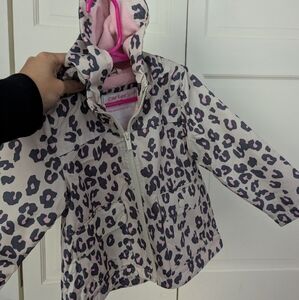 Carter's Leopard Toddler Girls Rainjacket